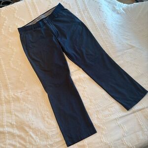 Under Armour Men’s Golf Pants 36x30 Navy Blue Stretch Performance Trousers